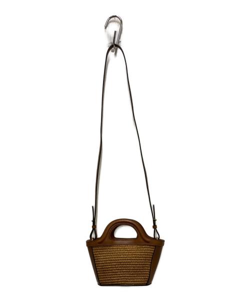 MARNI（マルニ）MARNI (マルニ) TROPICALIA BAG MICRO ブラウンの古着・服飾アイテム