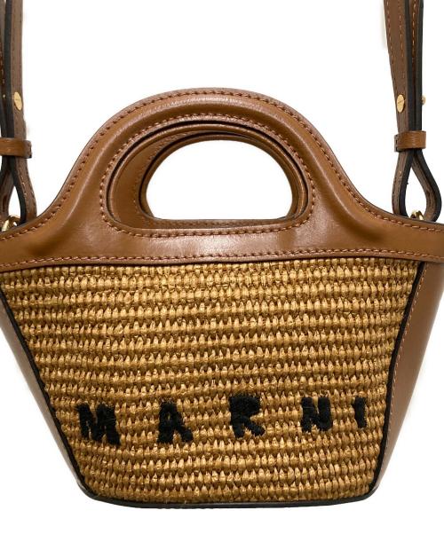MARNI（マルニ）MARNI (マルニ) TROPICALIA BAG MICRO ブラウンの古着・服飾アイテム