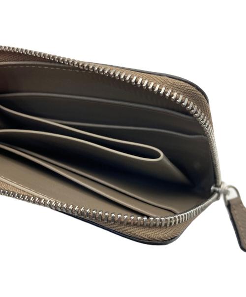 bonaventura（ボナベンチュラ）BONAVENTURA (ボナベンチュラ) コンパクトウォレット ベージュの古着・服飾アイテム