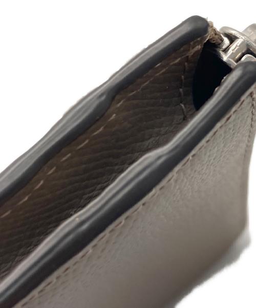 bonaventura（ボナベンチュラ）BONAVENTURA (ボナベンチュラ) コンパクトウォレット ベージュの古着・服飾アイテム