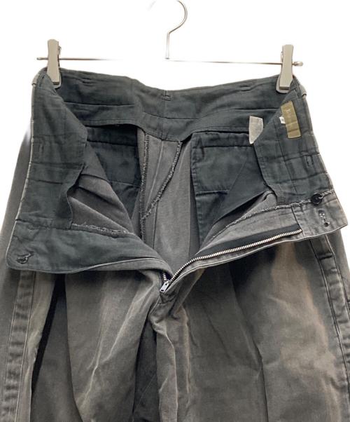 Y's for men（ワイズフォーメン）Y'S for men (ワイズフォーメン) タックチノトラウザー グレー サイズ:Ⅿの古着・服飾アイテム