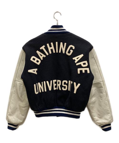 A BATHING APE（ア ベイシング エイプ）A BATHING APE (アベイシングエイプ) POST O'ALLS (ポストオーバーオールズ) 90's スタジャン ブラウン サイズ:Mの古着・服飾アイテム