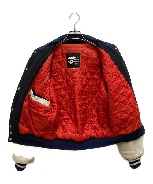 A BATHING APE（ア ベイシング エイプ）A BATHING APE (アベイシングエイプ) POST O'ALLS (ポストオーバーオールズ) 90's スタジャン ブラウン サイズ:Mの古着・服飾アイテム