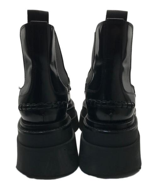 ALEXANDER WANG（アレキサンダー・ワン）ALEXANDER WANG (アレキサンダー・ワン) プラットフォームローファーブーツ ブラック サイズ:36の古着・服飾アイテム