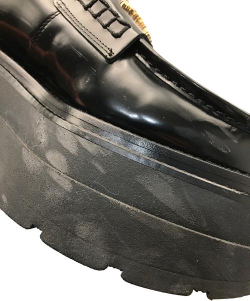 ALEXANDER WANG（アレキサンダー・ワン）ALEXANDER WANG (アレキサンダー・ワン) プラットフォームローファーブーツ ブラック サイズ:36の古着・服飾アイテム