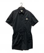 Carhartt WIPカーハート ワーク イン プログレス）の古着「CRAFT SHORT COVERALL」｜ネイビー