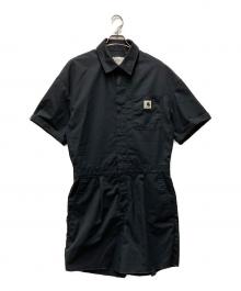 Carhartt WIP（カーハート ワーク イン プログレス）の古着「CRAFT SHORT COVERALL」｜ネイビー