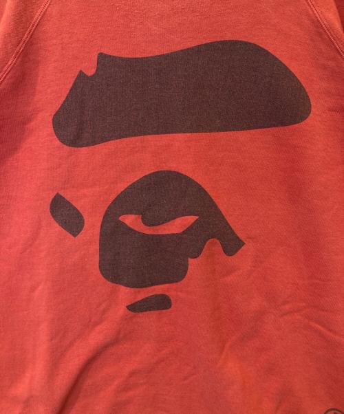 A BATHING APE（ア ベイシング エイプ）A BATHING APE (ア ベイシング エイプ) 90's 半袖スウェット レッド サイズ:XLの古着・服飾アイテム