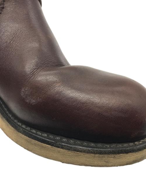 RED WING（レッドウィング）RED WING (レッドウィング) レザーエンジニアブーツ ブラウン サイズ:US 8の古着・服飾アイテム