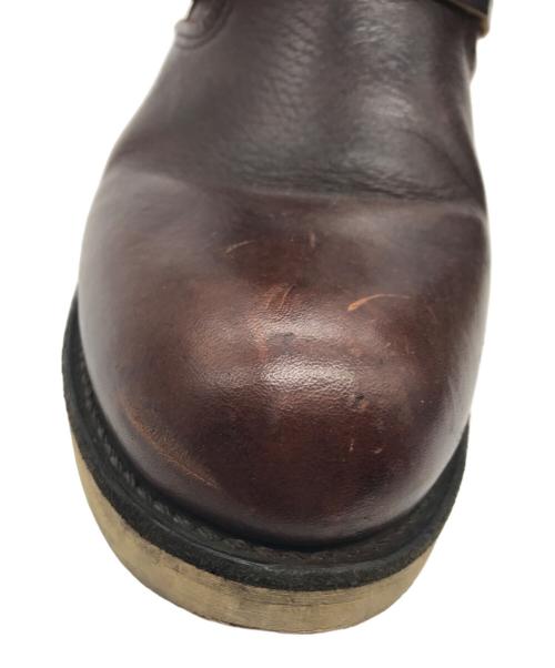 RED WING（レッドウィング）RED WING (レッドウィング) レザーエンジニアブーツ ブラウン サイズ:US 8の古着・服飾アイテム
