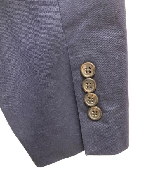 POLO RALPH LAUREN（ポロ・ラルフローレン）POLO RALPH LAUREN (ポロ・ラルフローレン) コットンテーラードジャケット ネイビー サイズ:40の古着・服飾アイテム