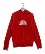 Snow peak×JOURNAL STANDARDスノーピーク×ジャーナルスタンダード）の古着「別注ロゴフーディー」｜レッド