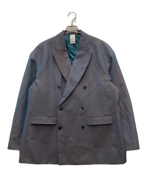 ZARA（ザラ）ZARA (ザラ) MAISON SPECIAL (メゾンスペシャル) オーバーサイズダブルジャケット ネイビー サイズ:Mの古着・服飾アイテム