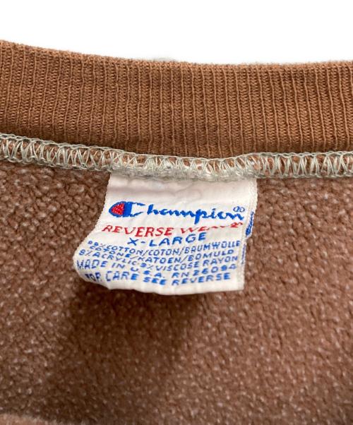 Champion（チャンピオン）Champion (チャンピオン) 90'S リバースウィーブスウェット ブラウン サイズ:XLの古着・服飾アイテム