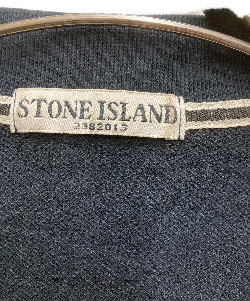 STONE ISLAND（ストーンアイランド）STONE ISLAND (ストーンアイランド) 11SS ハーフジップスウェットシャツ ネイビー サイズ:XLの古着・服飾アイテム