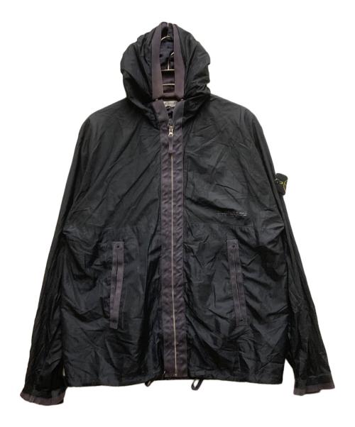STONE ISLAND（ストーンアイランド）STONE ISLAND (ストーンアイランド) 01SS ナイロンジャケット ブラック サイズ:Lの古着・服飾アイテム