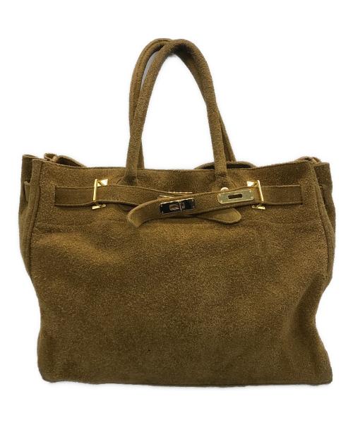 SITA PARANTICA（シータパランティカ）SITA PARANTICA (シータパランティカ) スエードリバーシブルトートバッグ ベージュの古着・服飾アイテム