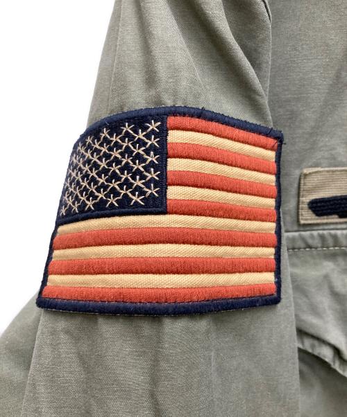 POLO RALPH LAUREN（ポロ・ラルフローレン）POLO RALPH LAUREN (ポロ・ラルフローレン) Ｍ65 フィールドジャケット グリーン サイズ:Lの古着・服飾アイテム