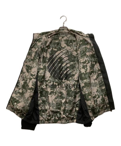 UMBRO（アンブロ）UMBRO (アンブロ) HELLRAZOR (ヘルレイザー) NEW WORLD DIGITAL CAMO REVERSIBLE JACKET ブラック サイズ:Lの古着・服飾アイテム