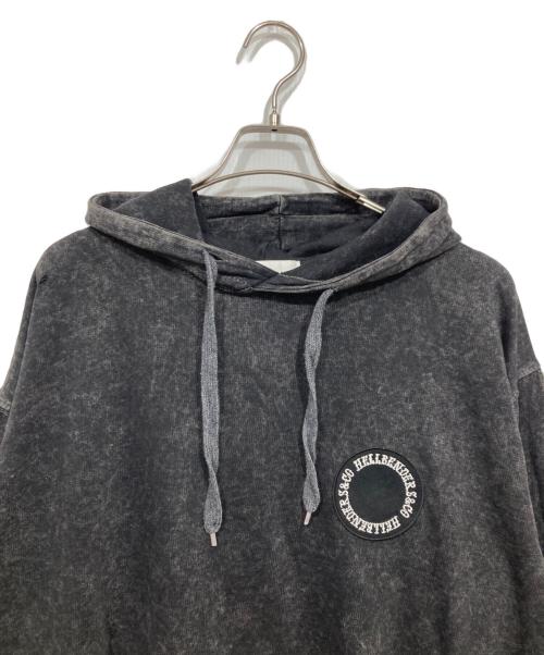 HELLBENDERS&CO（ヘルベンダース アンド コー）HELLBENDERS&CO (ヘルベンダース アンド コー) Wash Hooded ブラック サイズ:Mの古着・服飾アイテム