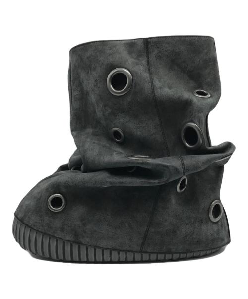 YELLO（イエロ）YELLO (イエロ) MERCURIO SHORT BOOTS ブラック サイズ:Lの古着・服飾アイテム