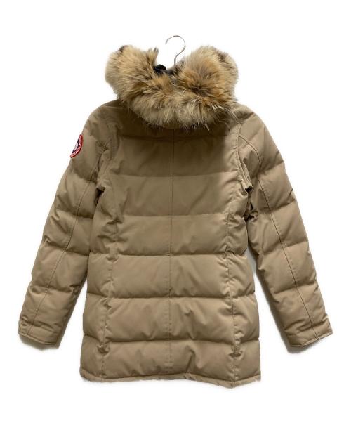 CANADA GOOSE（カナダグース）CANADA GOOSE (カナダグース) BELLEVILLE ダウンコート ベージュ サイズ:Sの古着・服飾アイテム