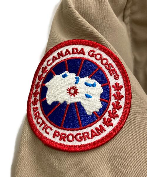 CANADA GOOSE（カナダグース）CANADA GOOSE (カナダグース) BELLEVILLE ダウンコート ベージュ サイズ:Sの古着・服飾アイテム