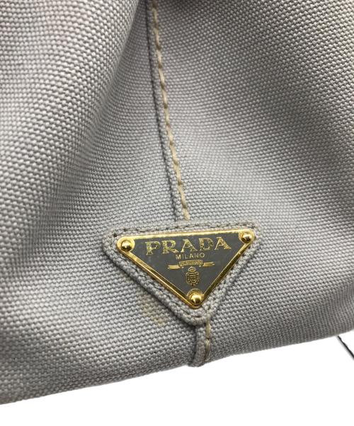 PRADA（プラダ）PRADA (プラダ) カナパS 2wayバッグ グレーの古着・服飾アイテム