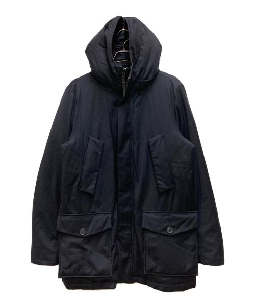 WOOLRICH（ウールリッチ）WOOLRICH (ウールリッチ) LORO PIANA STORM SYSTEM MOUNTAIN PARKA ネイビー サイズ:Lの古着・服飾アイテム