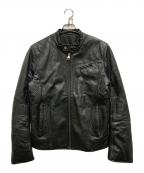 GIVENCHYジバンシィ）の古着「バイカーレザージャケット」｜ブラック