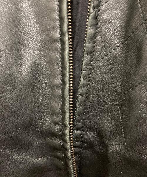 GIVENCHY（ジバンシィ）GIVENCHY (ジバンシィ) バイカーレザージャケット ブラック サイズ:52の古着・服飾アイテム