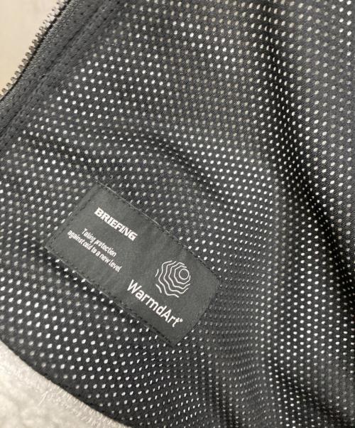 BRIEFING（ブリーフィング）BRIEFING (ブリーフィング) WARMDART BOA VEST グレー×ブラック サイズ:Lの古着・服飾アイテム