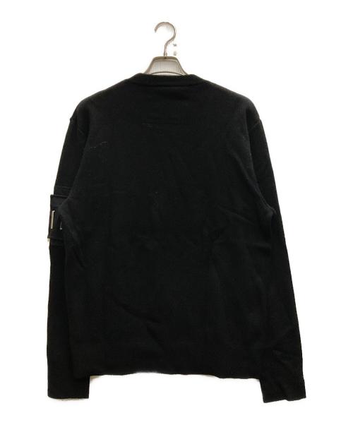 GIVENCHY（ジバンシィ）GIVENCHY (ジバンシィ) クルーネックニットジャンパー ブラック サイズ:Ⅼの古着・服飾アイテム