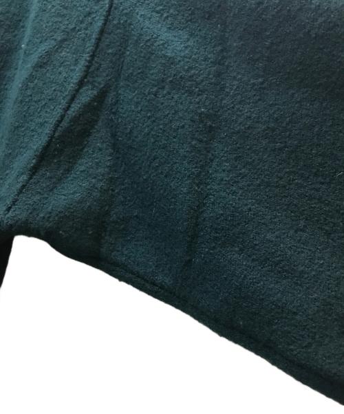 JIL SANDER（ジルサンダー）JIL SANDER (ジルサンダー) サイドスリットオーバーサイズニット グリーン サイズ:46の古着・服飾アイテム
