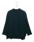 JIL SANDER（ジルサンダー）の古着「サイドスリットオーバーサイズニット」｜グリーン