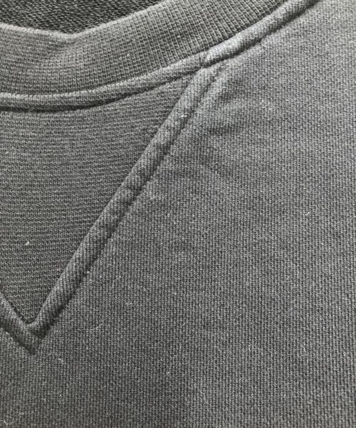 Maison Margiela（メゾンマルジェラ）Maison Margiela (メゾンマルジェラ) クルーネックスウェット ブラック サイズ:52の古着・服飾アイテム