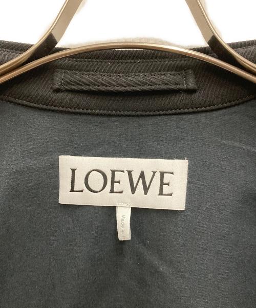 LOEWE（ロエベ）LOEWE (ロエベ) Anagram Pocket Overshirt ブラック サイズ:46の古着・服飾アイテム