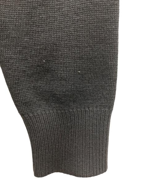 AMI Alexandre Mattiussi（アミアレクサンドルマテュッシ）AMI Alexandre Mattiussi (アミアレクサンドルマテュッシ) ハートロゴ刺繍カーディガン ブラック サイズ:XLの古着・服飾アイテム