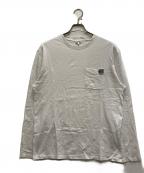 LOEWEロエベ）の古着「ANAGRAM LONG SLEEVE T」｜ホワイト