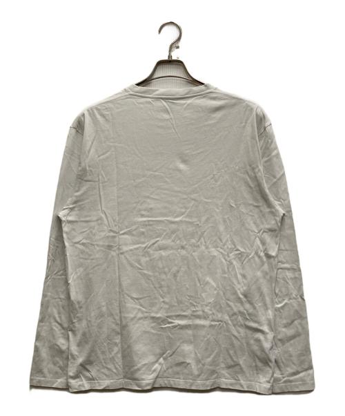 LOEWE（ロエベ）LOEWE (ロエベ) ANAGRAM LONG SLEEVE T ホワイト サイズ:Ⅼの古着・服飾アイテム