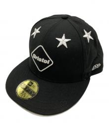 New Era×F.C.R.B.（ニューエラ×エフシーレアルブリストル）の古着「キャップ」｜ブラック