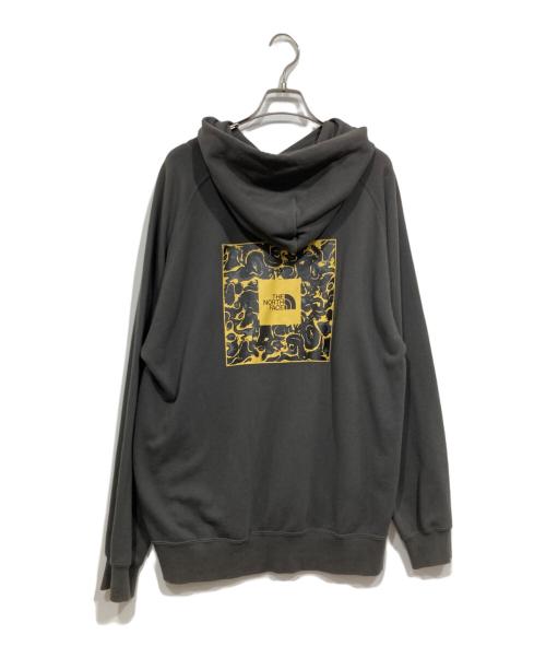 THE NORTH FACE（ザ ノース フェイス）THE NORTH FACE (ザ ノース フェイス) プリントパーカー グレー サイズ:Lの古着・服飾アイテム