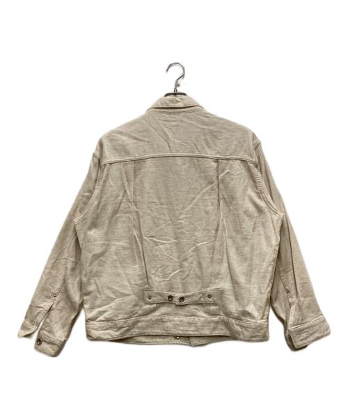 Engineered Garments（エンジニアドガーメンツ）Engineered Garments (エンジニアドガーメンツ) Trucker Jacket M-CL Java Cloth ベージュ サイズ:Sの古着・服飾アイテム