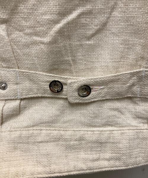 Engineered Garments（エンジニアドガーメンツ）Engineered Garments (エンジニアドガーメンツ) Trucker Jacket M-CL Java Cloth ベージュ サイズ:Sの古着・服飾アイテム
