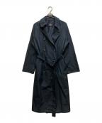 Aquascutumアクアスキュータム）の古着「ナイロンコート」｜ネイビー