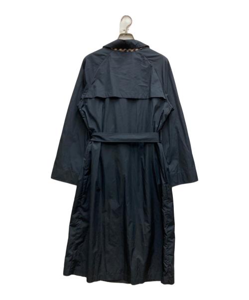 Aquascutum（アクアスキュータム）Aquascutum (アクアスキュータム) ナイロンコート ネイビー サイズ:ⅯLの古着・服飾アイテム