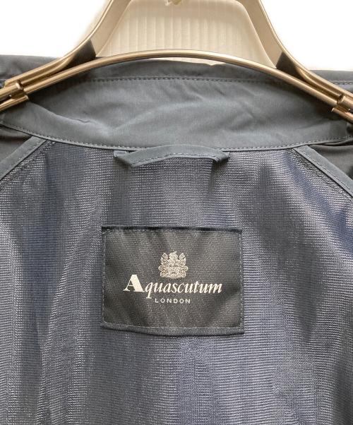 Aquascutum（アクアスキュータム）Aquascutum (アクアスキュータム) ナイロンコート ネイビー サイズ:ⅯLの古着・服飾アイテム