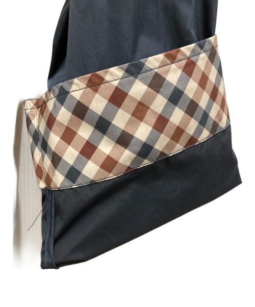 Aquascutum（アクアスキュータム）Aquascutum (アクアスキュータム) ナイロンコート ネイビー サイズ:ⅯLの古着・服飾アイテム