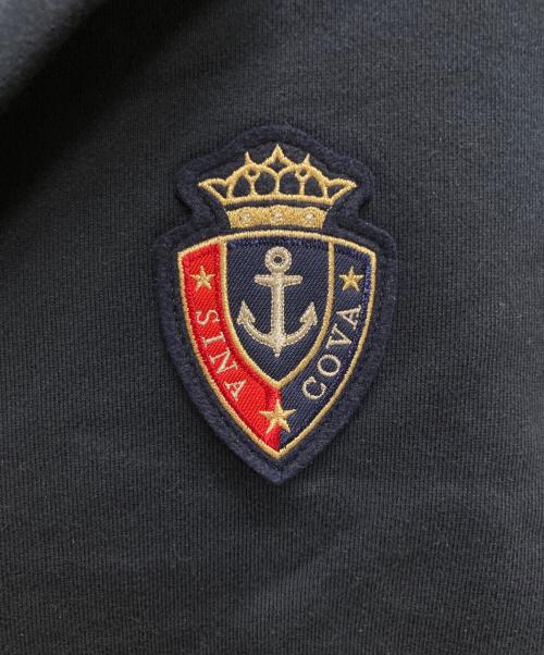 sinacova（シナコバ）sinacova (シナコバ) カットソーテーラードジャケット ネイビー サイズ:Lの古着・服飾アイテム