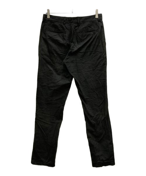 ANN DEMEULEMEESTER（アンドゥムルメステール）ANN DEMEULEMEESTER (アンドゥムルメステール) コットンパンツ ブラック サイズ:XSの古着・服飾アイテム